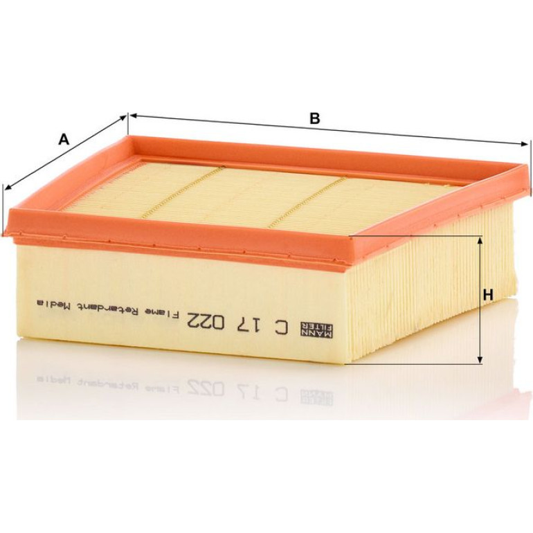 Mann & Hummel Luftfilter PKW C 17 022