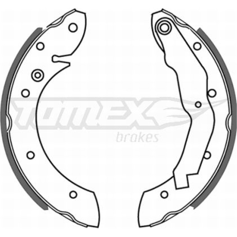 TOMEX brakes Bremsbackensatz TX 21-33 TOMEX brakes Bremsbackensatz TX 21-33