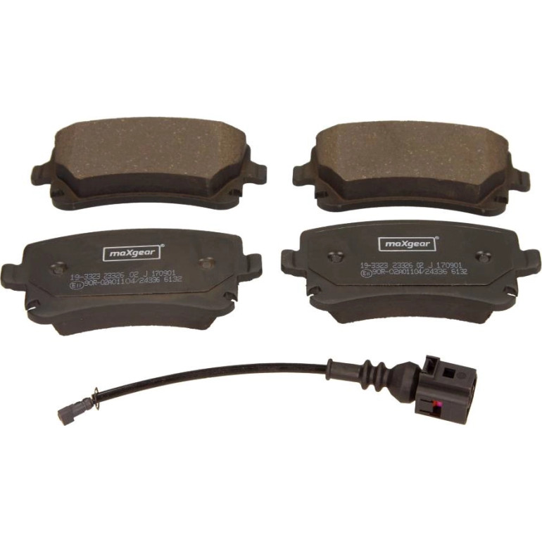 Bremsbelagsatz Vw T. T5 03-/A4/A6/A8 04- 1 Sensor 19-3323 Bremsbelagsatz Vw T. T5 03-/A4/A6/A8 04- 1 Sensor 19-3323