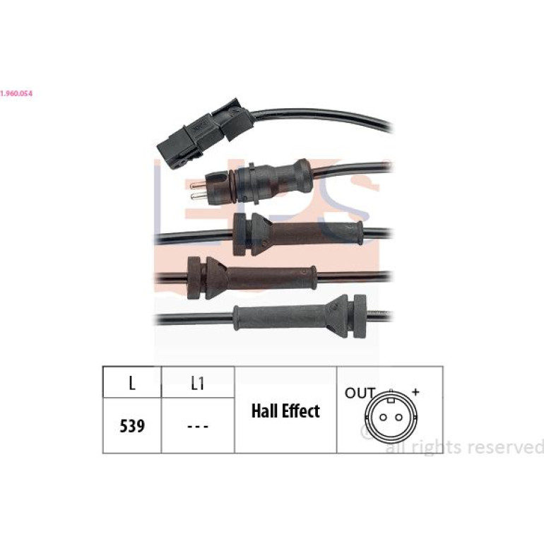 EPS ABS Sensor 1.960.054 EPS ABS Sensor 1.960.054