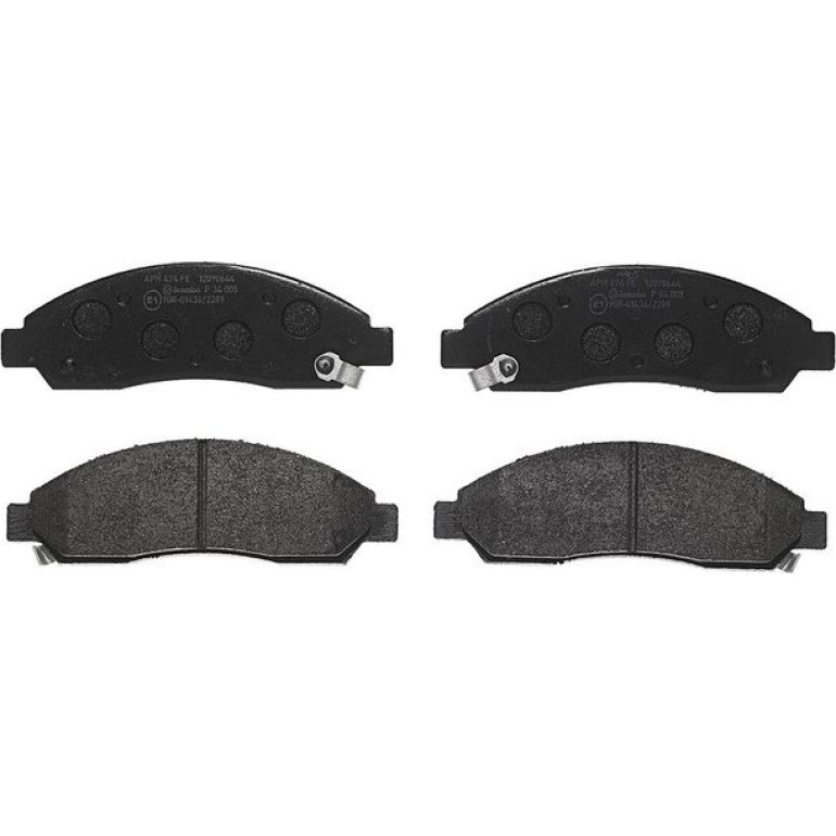 BREMBO Bremsklötze VA P 34 005 BREMBO Bremsklötze VA P 34 005