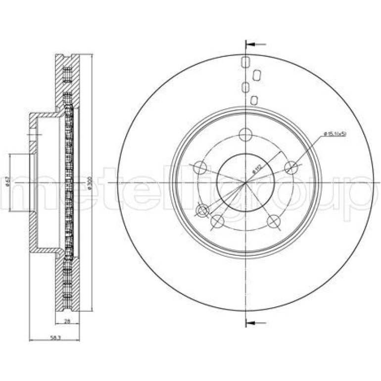 Bremsscheibe VA 800-723 Bremsscheibe VA 800-723