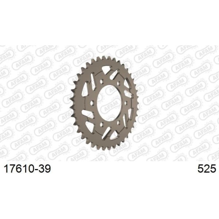 AFAM Kettenrad ALU 39 Zähne 17610-39 AFAM Kettenrad ALU 39 Zähne 17610-39
