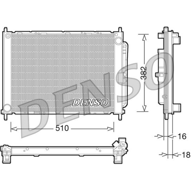DENSO Heizkörper DRR09034 DENSO Heizkörper DRR09034