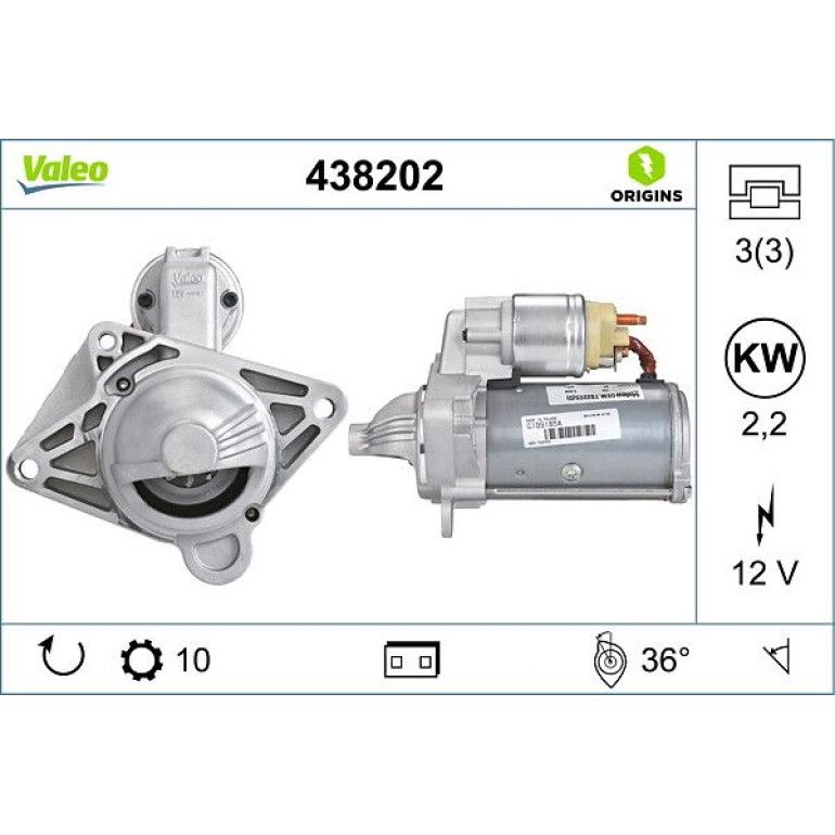 Anlasser 438202 Anlasser 438202