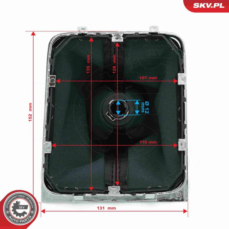 ESEN SKV Schalthebelknauf 63SKV493 ESEN SKV Schalthebelknauf 63SKV493