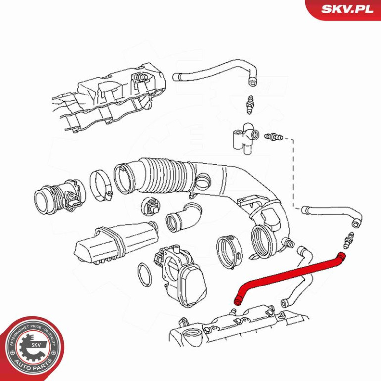SKV GERMANY Ölschlauch 31SKV119 SKV GERMANY Ölschlauch 31SKV119