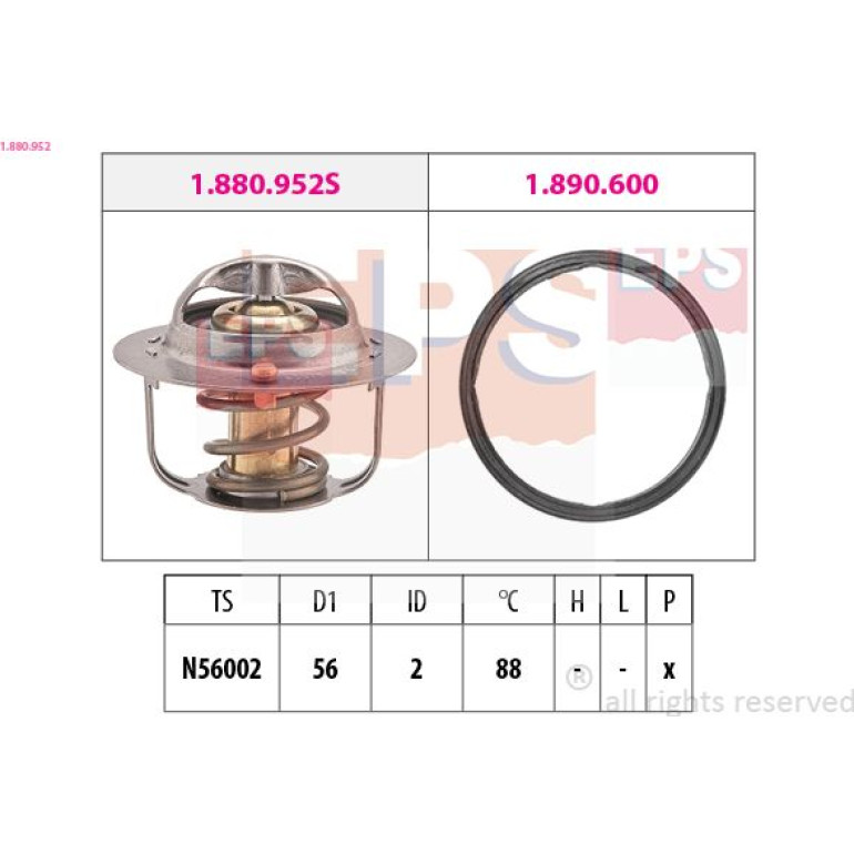 EPS Thermostat 1.880.952 EPS Thermostat 1.880.952