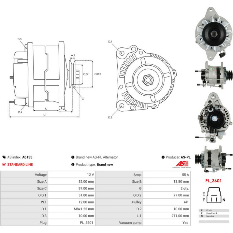 Generator A6135