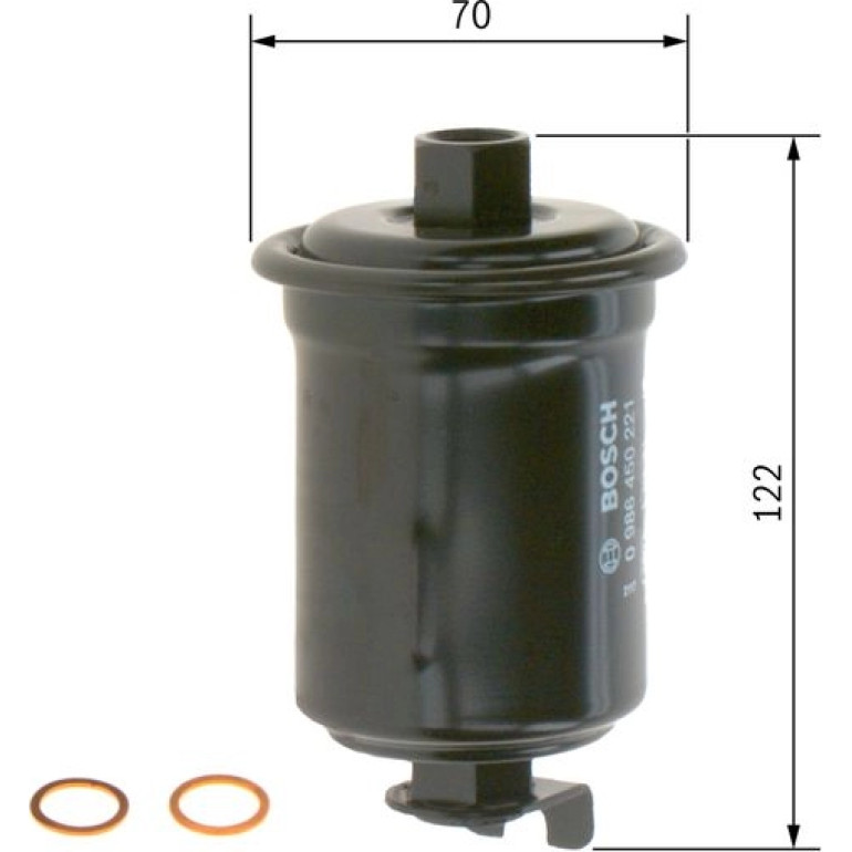 Kraftstofffilter 0 986 450 221 Kraftstofffilter 0 986 450 221