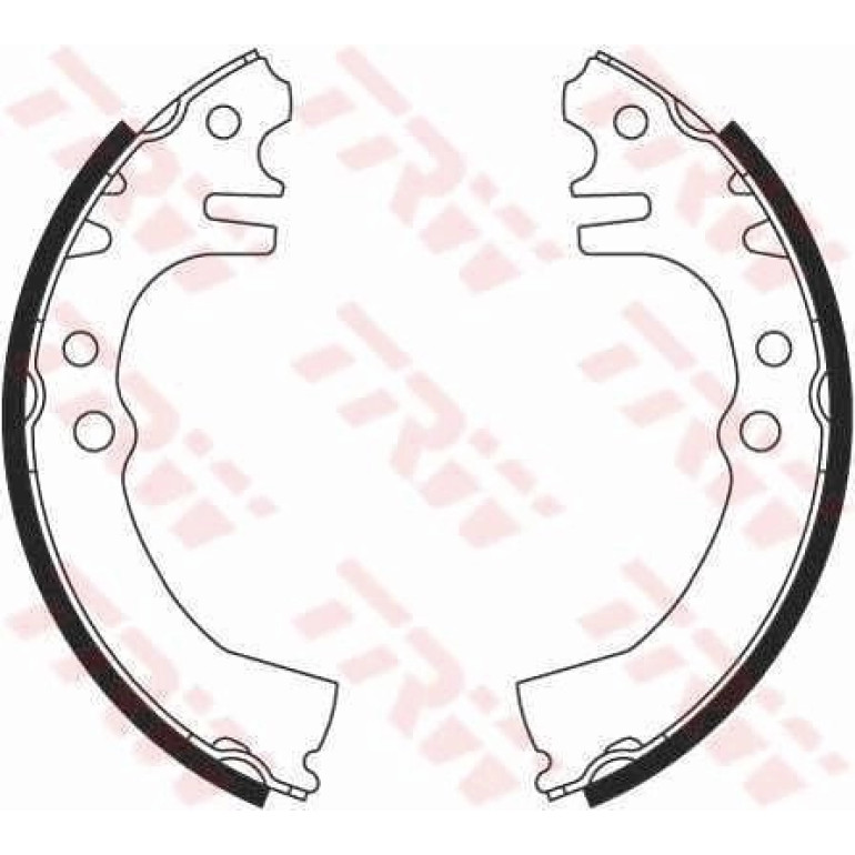 87 461 014 Bremsbacken GS8699 87 461 014 Bremsbacken GS8699