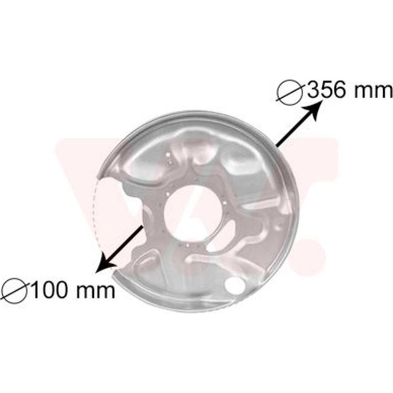 VAN WEZEL Spritzblech, Bremsscheibe 3029373 VAN WEZEL Spritzblech, Bremsscheibe 3029373