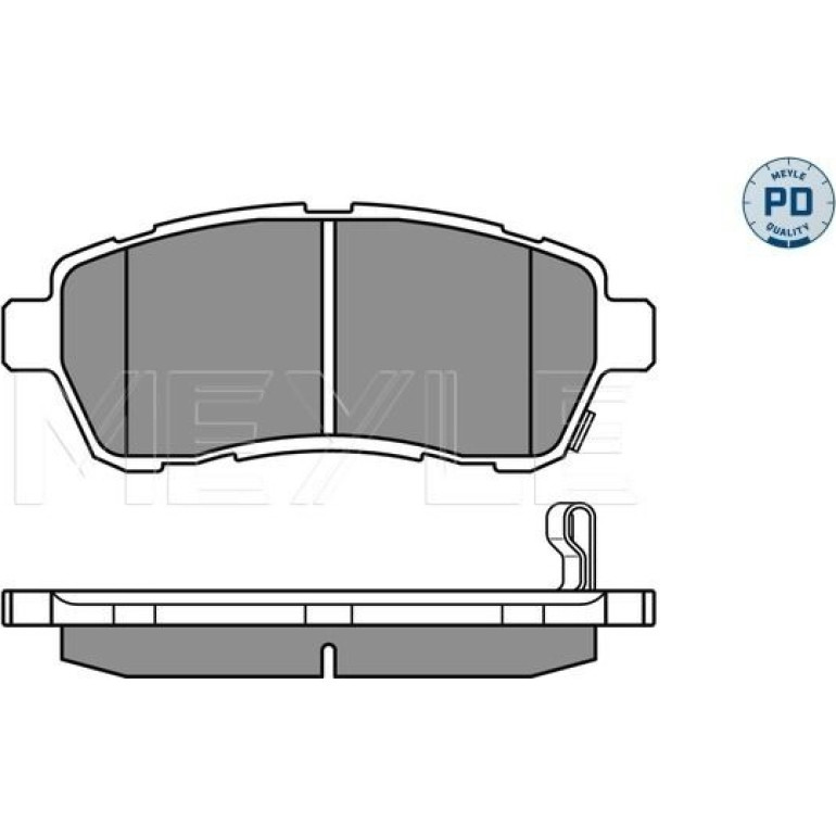 Bremsbelagsatz Ford P. Fiesta 08 025 242 8316/PD Bremsbelagsatz Ford P. Fiesta 08 025 242 8316/PD