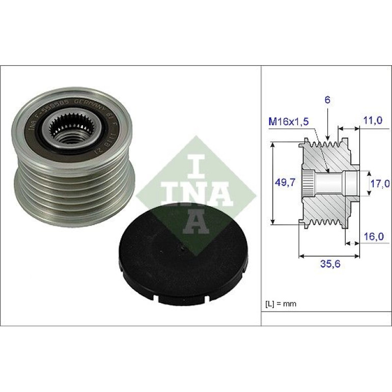 Generatorfreilauf 535 0016 10 Generatorfreilauf 535 0016 10
