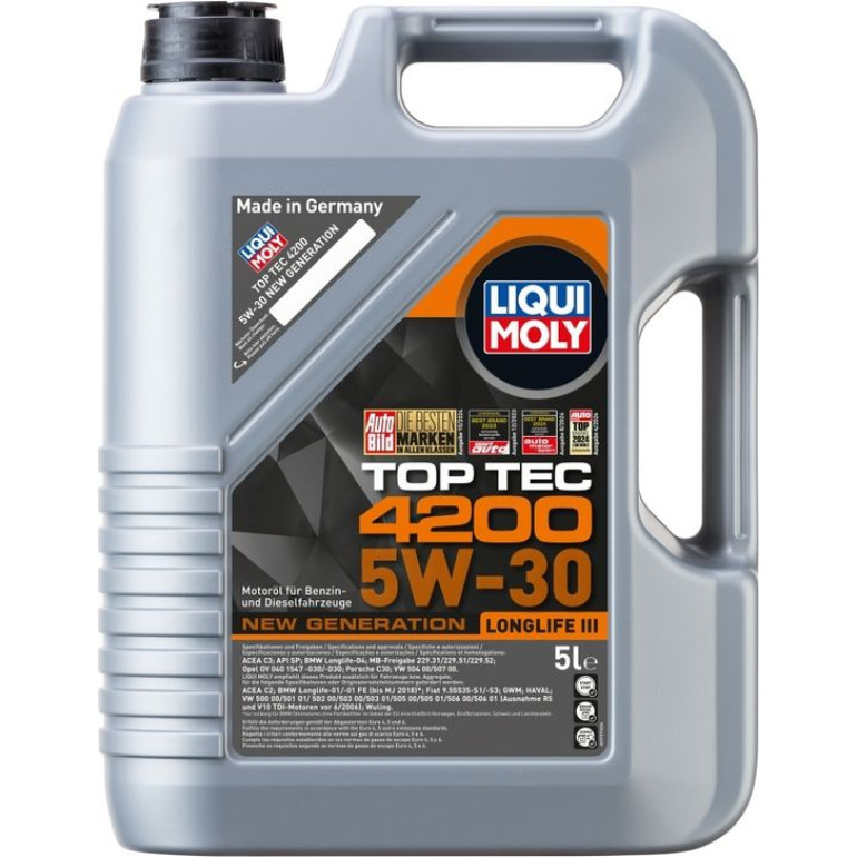 Liqui Moly Top Tec 4200 5W-30 New Generation 5 l 3707