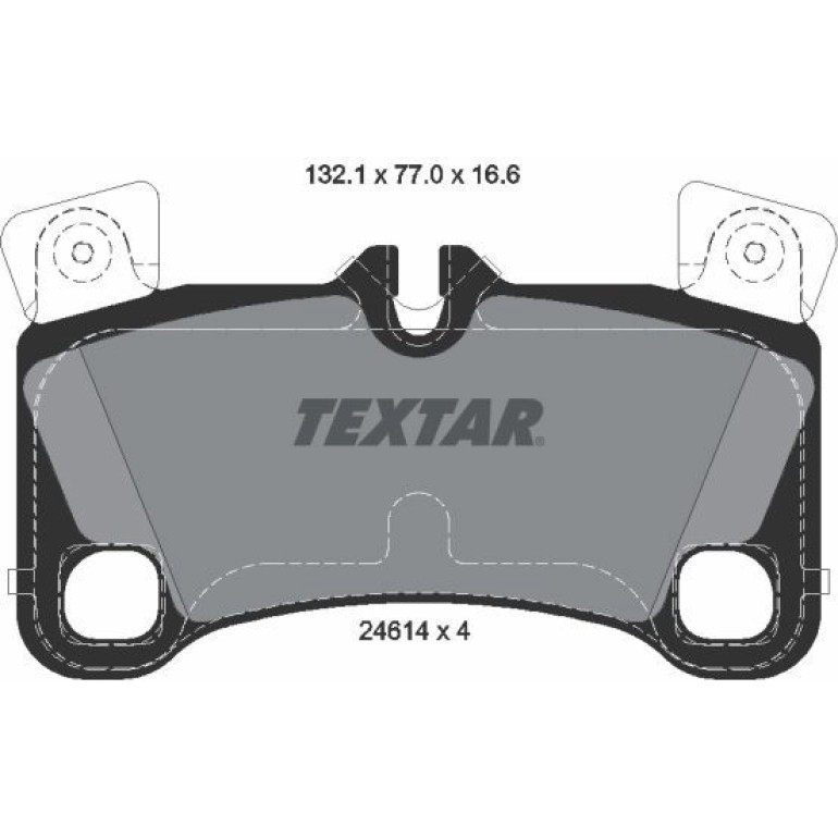 Bremsbelagsatz Vw T. Touareg 02-/Q7/Cayenne 2461401 Bremsbelagsatz Vw T. Touareg 02-/Q7/Cayenne 2461401