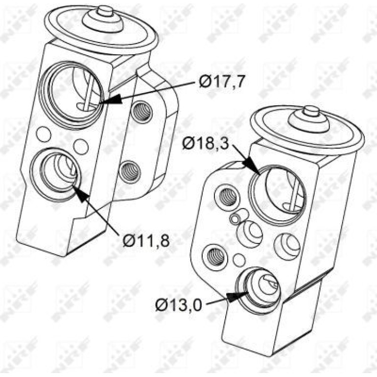 NRF Ventil 38476 NRF Ventil 38476