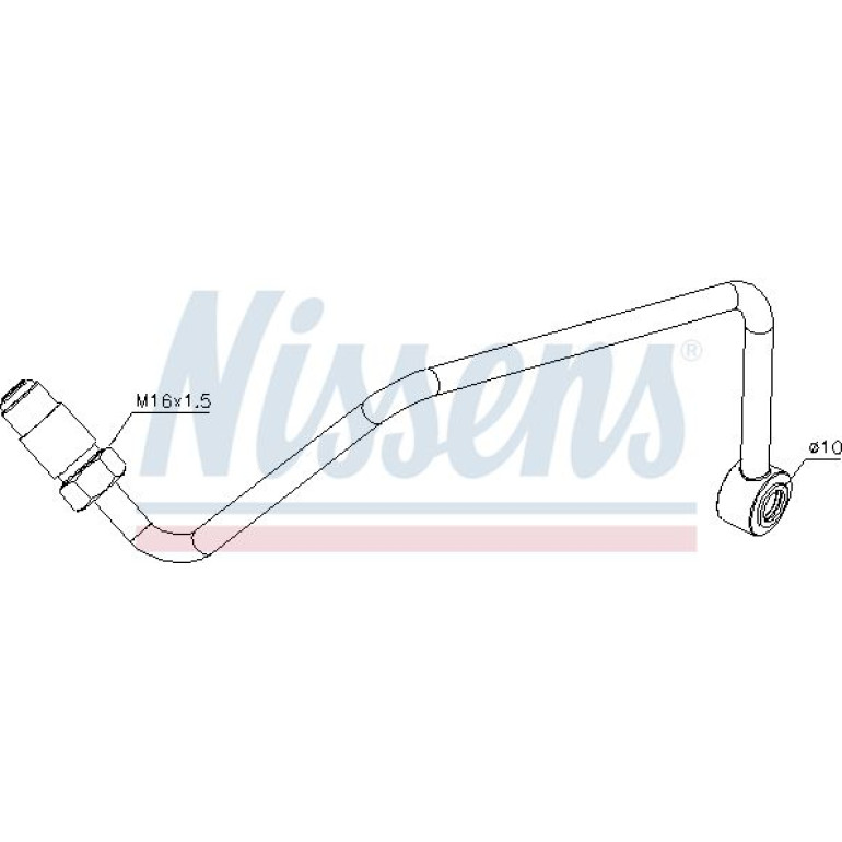 Nissens Ölleitung 935087 Nissens Ölleitung 935087