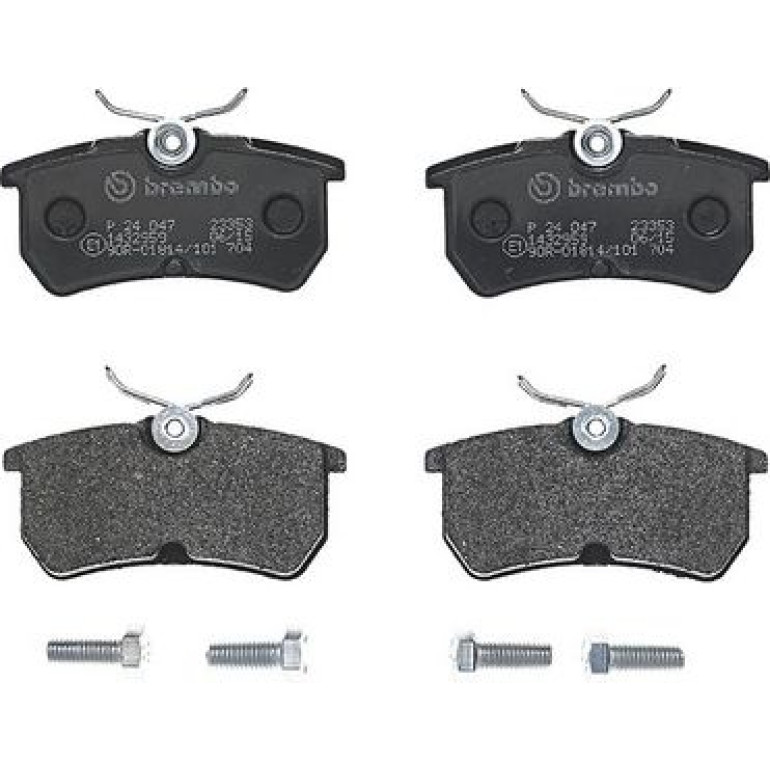 BREMBO Bremsklötze HA P 24 047 BREMBO Bremsklötze HA P 24 047