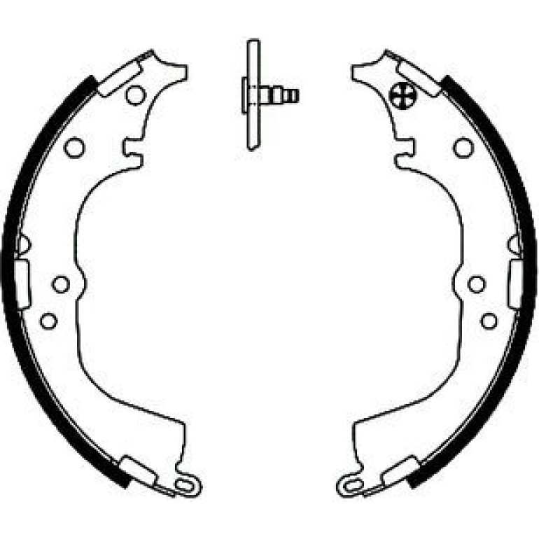 Bremsbacken Toyota Hi-Ace 95-/Hi-Lux 97 91050900