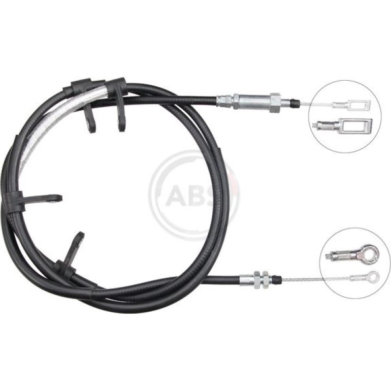 A.B.S. Handbremsseil Seilzug Festellbremse K13986 A.B.S. Handbremsseil Seilzug Festellbremse K13986