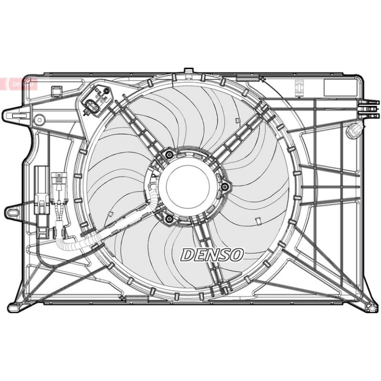 DENSO Kühlerlüfter DER09074