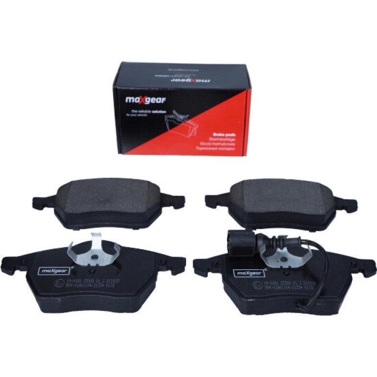 Bremsbelagsatz Vw P. A3/Golf 4/Tt/Octavia/Leon 1 130-230Km/Quattro/4Motion 19-0661 Bremsbelagsatz Vw P. A3/Golf 4/Tt/Octavia/Leon 1 130-230Km/Quattro/4Motion 19-0661