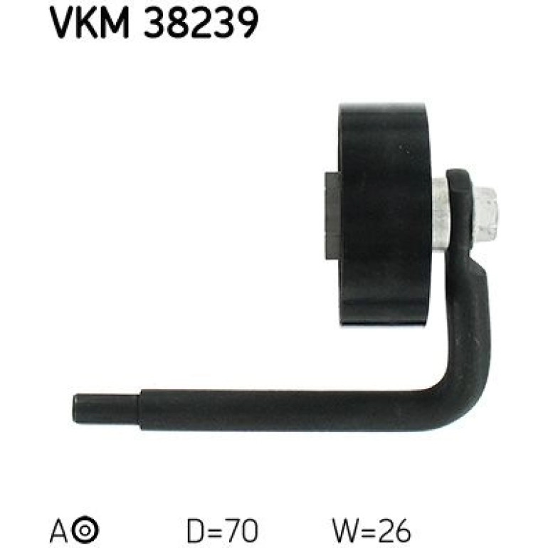 Spannrolle Multi-V VKM 38239 Spannrolle Multi-V VKM 38239