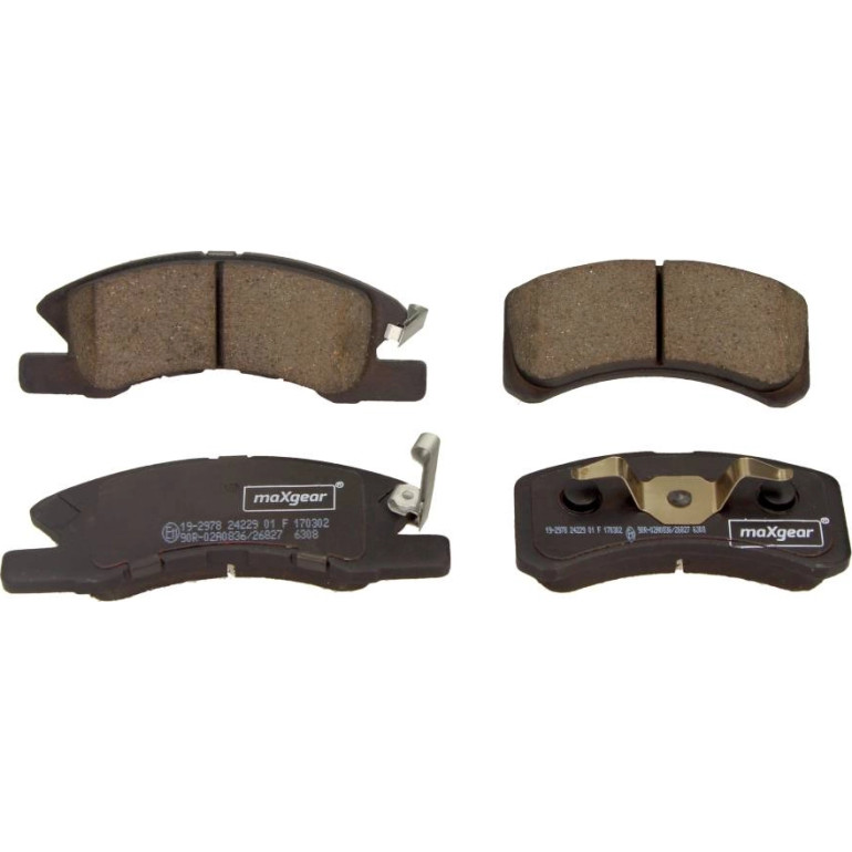 Bremsbelagsatz Daihatsu P. Charade/Cuore/Trevis 1.0 03 19-2978 Bremsbelagsatz Daihatsu P. Charade/Cuore/Trevis 1.0 03 19-2978