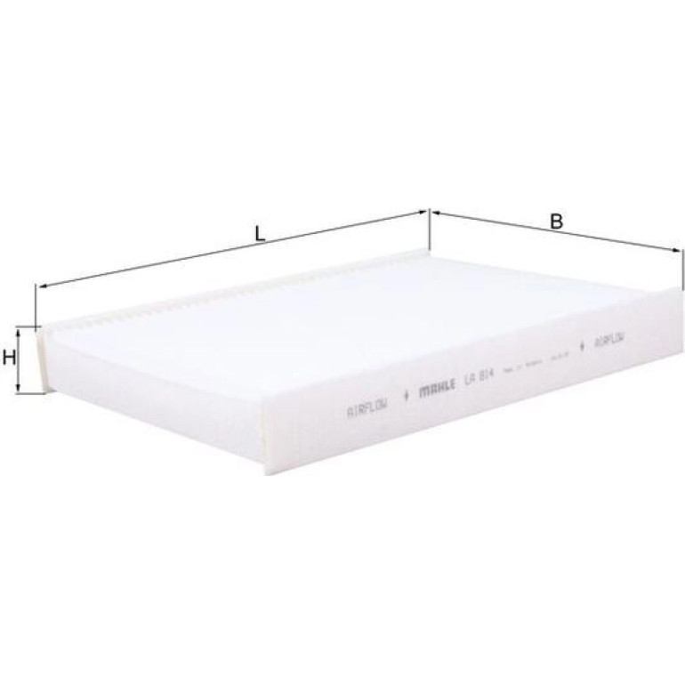 MAHLE Filter, Innenraumluft LA 814 MAHLE Filter, Innenraumluft LA 814