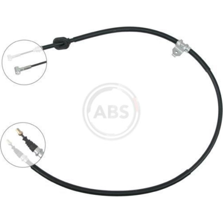 A.B.S. Handbremsseil Seilzug Festellbremse K14307 A.B.S. Handbremsseil Seilzug Festellbremse K14307