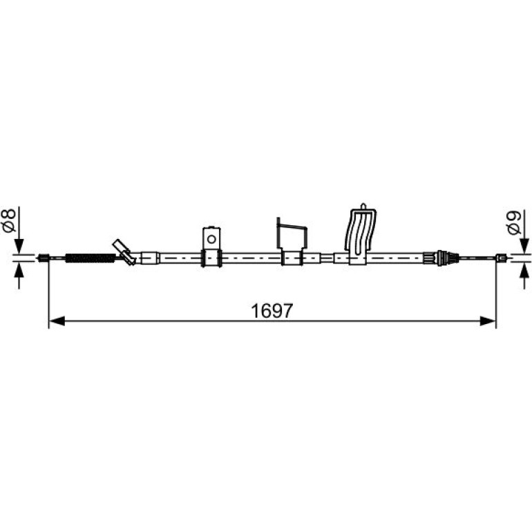 Handbremsseil re 1987482628 Handbremsseil re 1987482628
