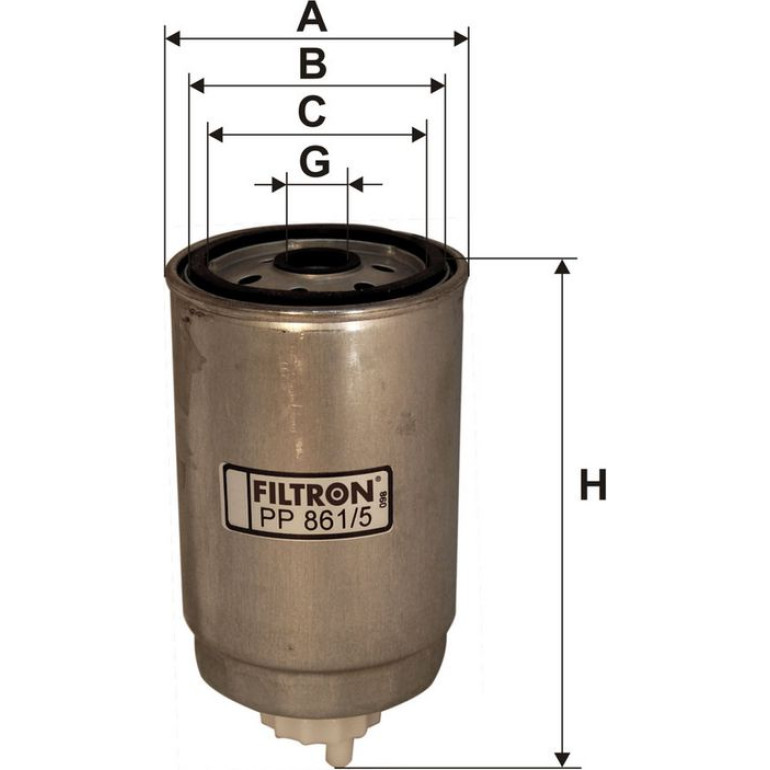 FILTRON Kraftstofffilter PP 861/5 FILTRON Kraftstofffilter PP 861/5