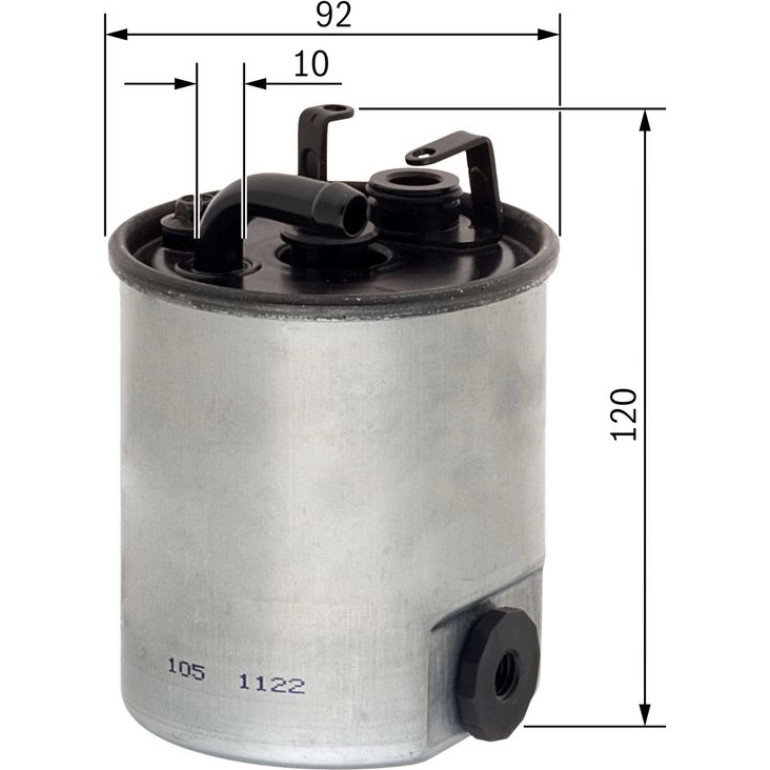 Kraftstofffilter F 026 402 044 Kraftstofffilter F 026 402 044