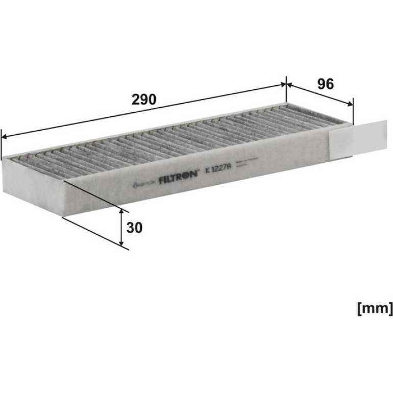 FILTRON Filter, Innenraumluft K 1227A-2x FILTRON Filter, Innenraumluft K 1227A-2x