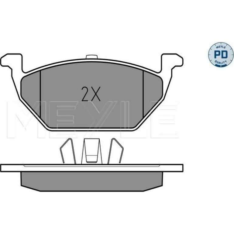 Bremsbelagsatz Vw P. Audi A3 96- Bora/Golf 4 98- Ohne Sensor 025 231 3019/PD Bremsbelagsatz Vw P. Audi A3 96- Bora/Golf 4 98- Ohne Sensor 025 231 3019/PD