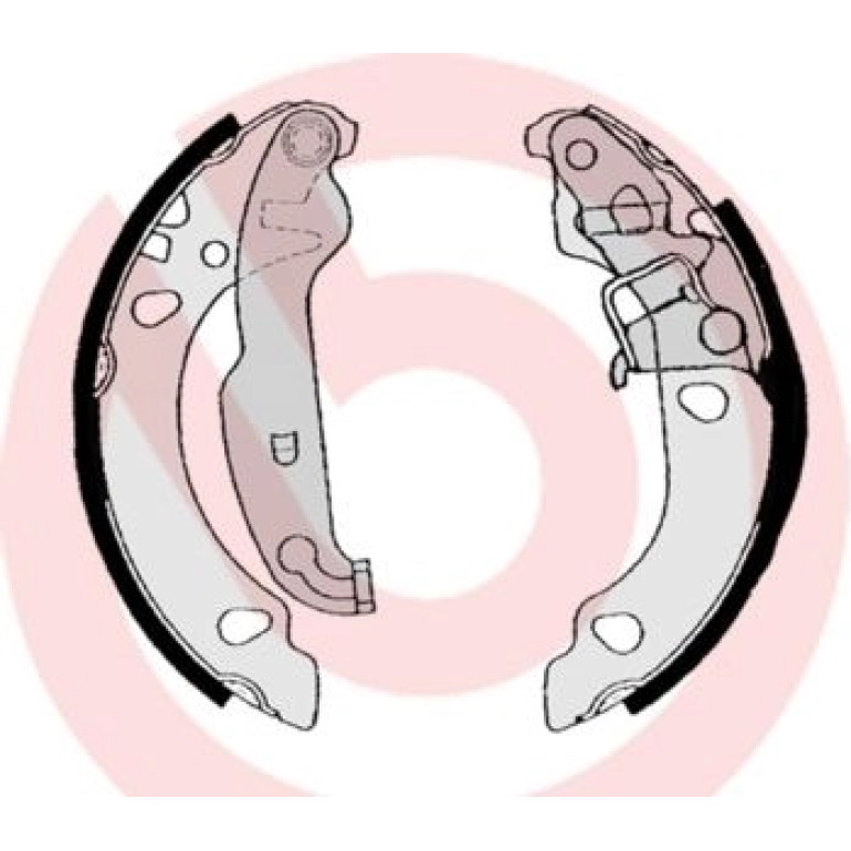 Bremsbackensatz HA S 24 530 Bremsbackensatz HA S 24 530