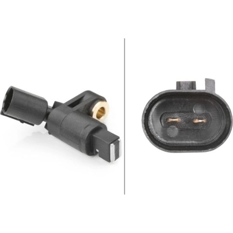 HELLA Sensor, Raddrehzahl 6PU 009 106-091 HELLA Sensor, Raddrehzahl 6PU 009 106-091