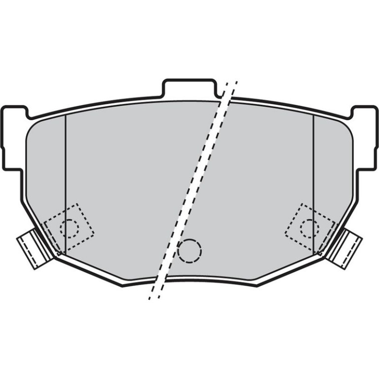 VALEO Bremsbeläge 598817