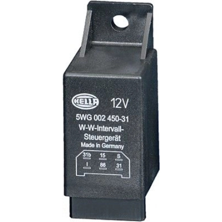 HELLA Relais, Wisch-Wasch-Intervall 5WG 002 450-311 HELLA Relais, Wisch-Wasch-Intervall 5WG 002 450-311