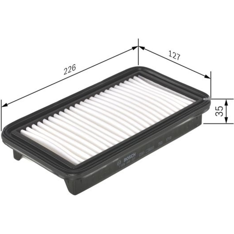 Luftfilter F 026 400 201 Luftfilter F 026 400 201