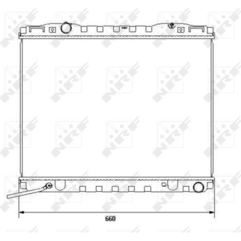 Kühler, Motorkühlung 53365 Kühler, Motorkühlung 53365