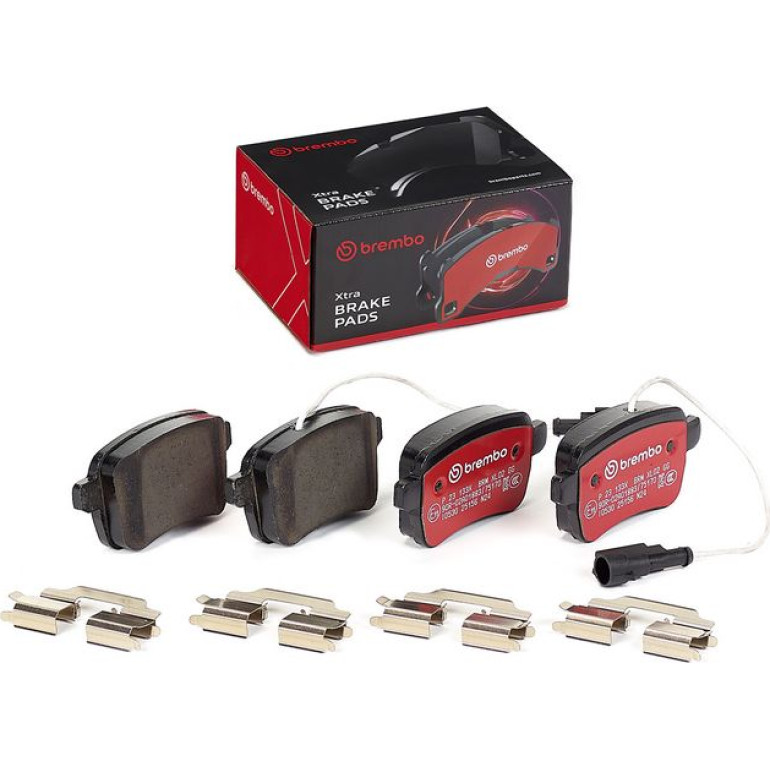 BREMBO Bremsklötze Xtra HA P 23 133X BREMBO Bremsklötze Xtra HA P 23 133X