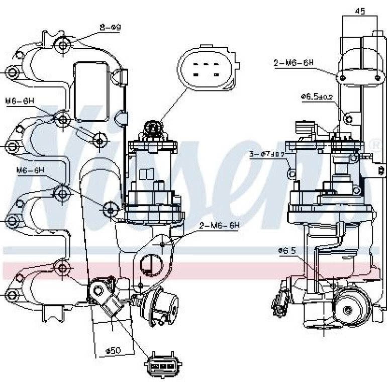 NISSENS Agr-Ventil 98239 NISSENS Agr-Ventil 98239