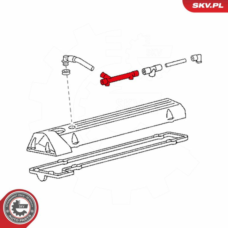 SKV GERMANY Ölschlauch 31SKV122 SKV GERMANY Ölschlauch 31SKV122