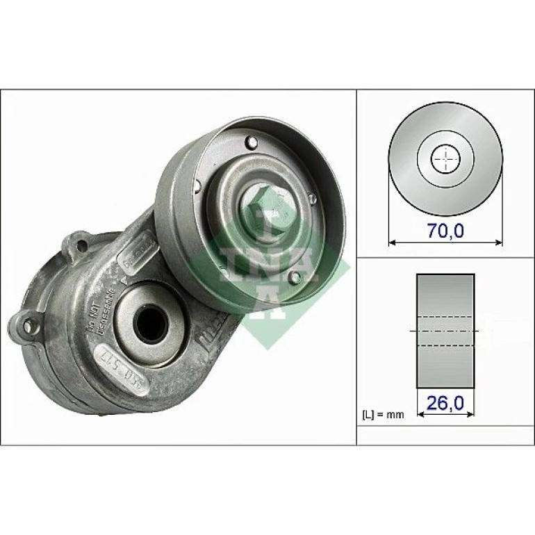 Spannarm, Keilrippenriemen 534 0448 10 Spannarm, Keilrippenriemen 534 0448 10
