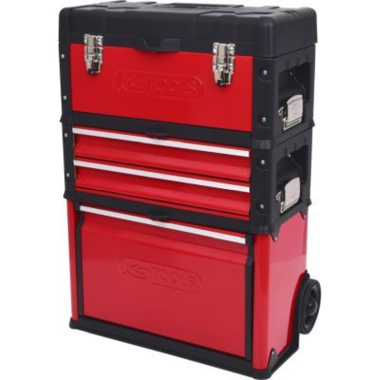 KS TOOLS Mobiler Werkzeugkasten aus Kunststoff und Stahlblech 850.0340 KS TOOLS Mobiler Werkzeugkasten aus Kunststoff und Stahlblech 850.0340