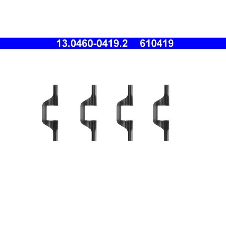 ATE Zubehörsatz Bremsbeläge 13.0460-0419.2