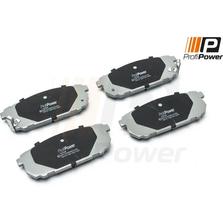 PROFIPOWER Bremsbelagsatz, Scheibenbremse 1B2096
