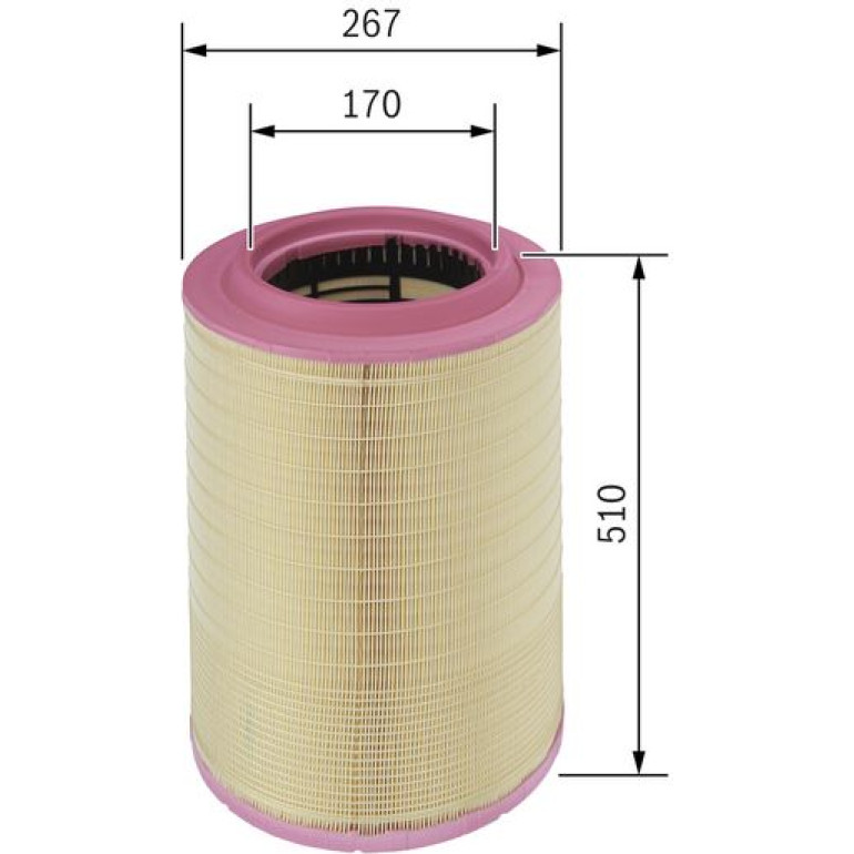 Luftfilter F 026 400 483 Luftfilter F 026 400 483